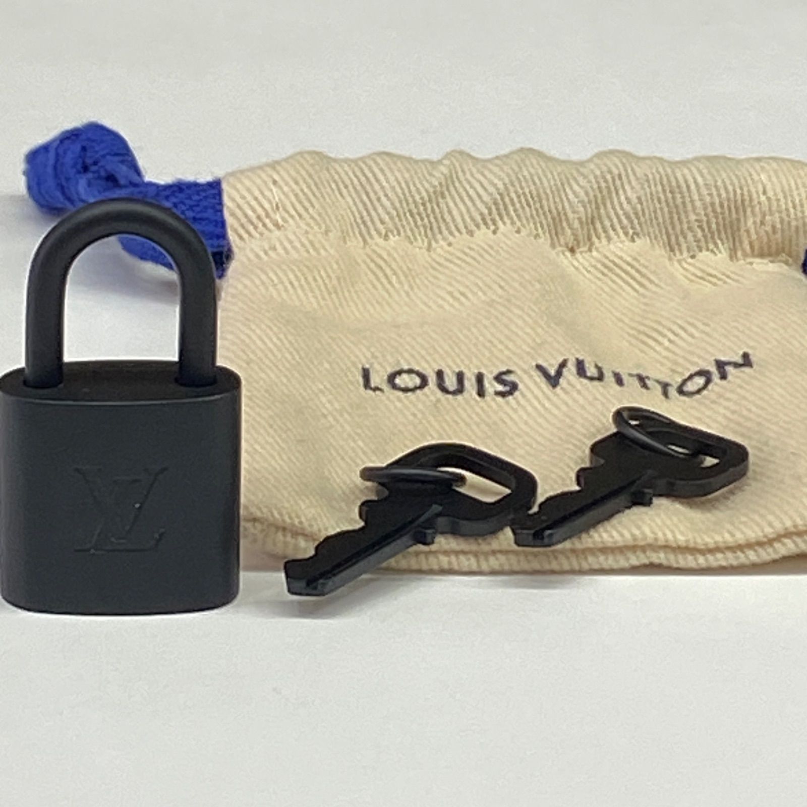 ルイヴィトン LOUIS VUITTON 鍵 カデナ パドロック レア商品 ブラック