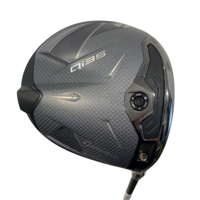 【中古】 テーラーメイド Qi35 10.5° ドライバー DR Diamana BLACK TM60(Qi35 DR) (フレックスS) メンズ 男性用 右利き 右用 Cランク ゴルフクラブ