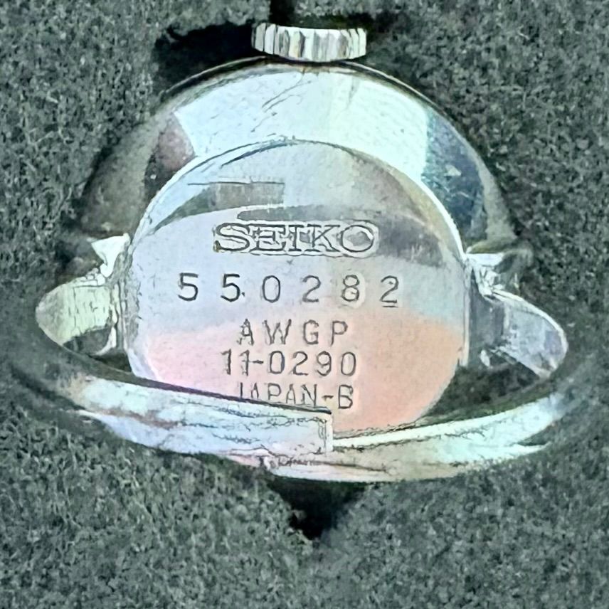 SEIKO セイコー 指輪型時計 手巻き式 レディース用 AWGP 11-0290