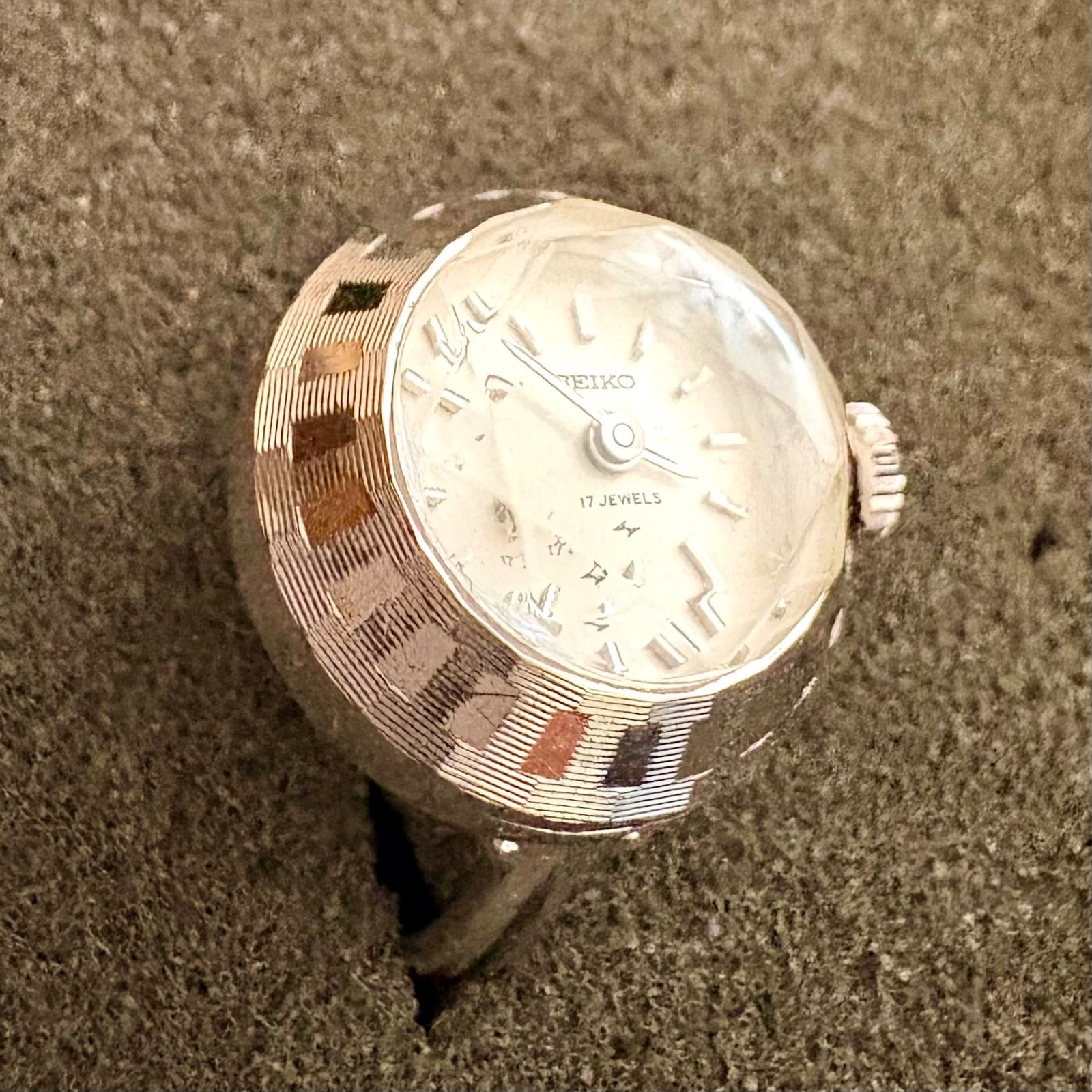 SEIKO セイコー 指輪型時計 手巻き式 レディース用 AWGP 11-0290
