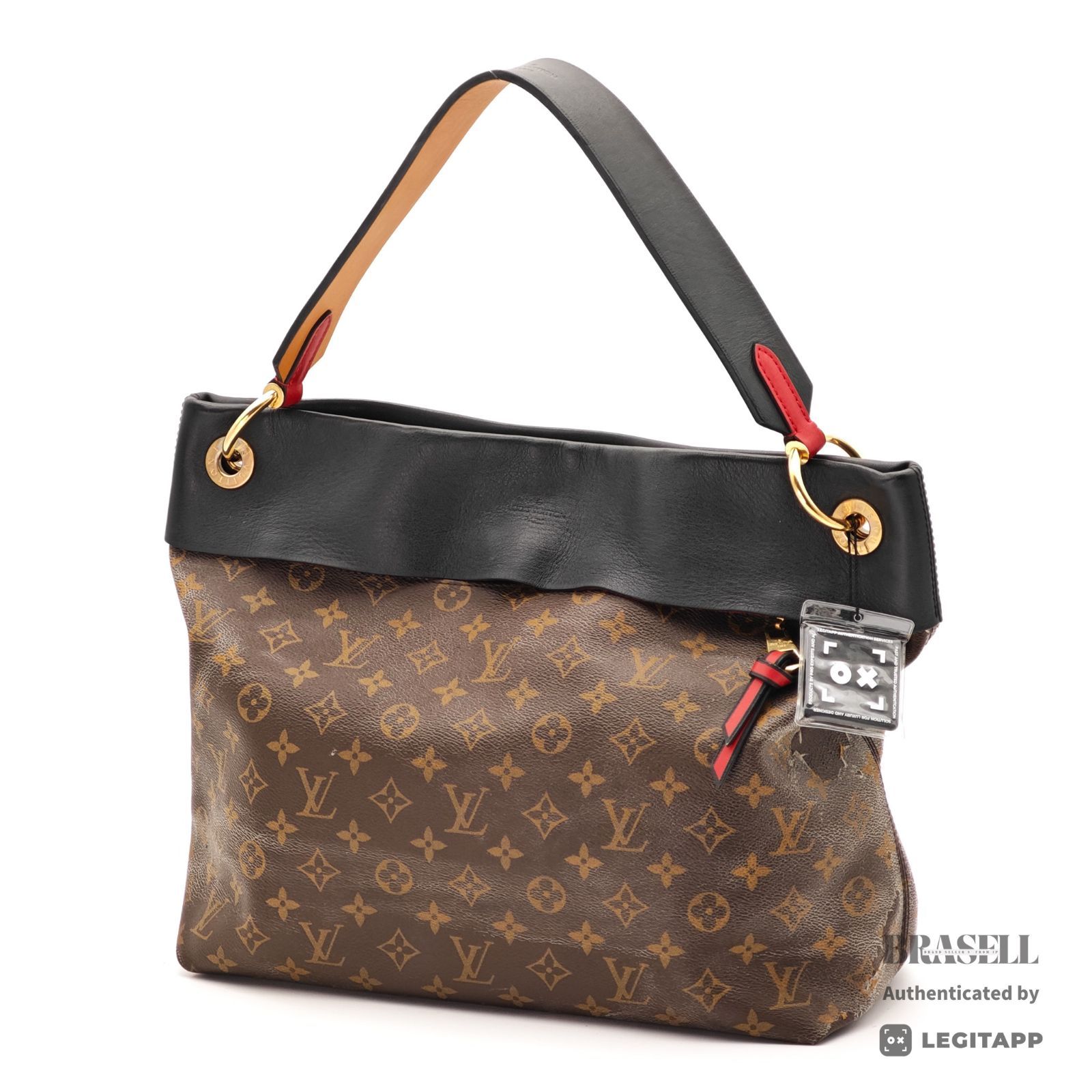 LOUIS VUITTON テュイルリーホーボー M43154 バッグ ハンドバッグ ブラウン レディース