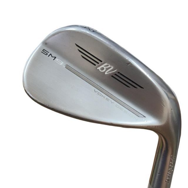 【中古】 タイトリスト VOKEY SPIN MILLED SM9 ツアークロム 52°/08°F ウェッジ WG NS PRO 950GH neo (フレックスS) メンズ 男性用 右利き 右用 Cランク ゴルフクラブ