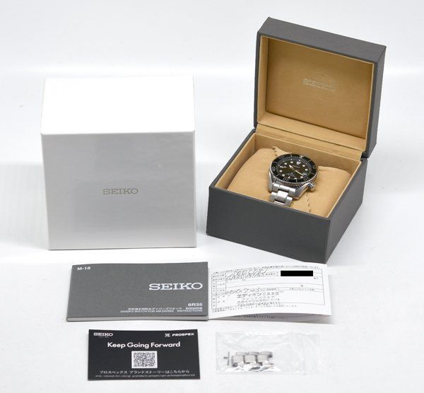美品 保証書/箱 SEIKO Prospex SBDC081 ダイバースキューバ 箱保付 美品 SEIKO セイコー PROSPEX プロスペックス ダイバー