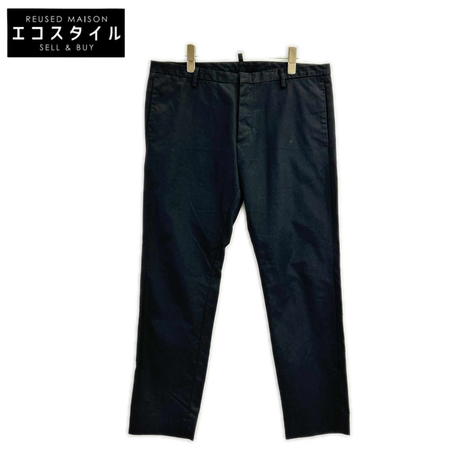 DSQUARED2 ディースクエアード 19SS S74KB0267 ブラック チノ