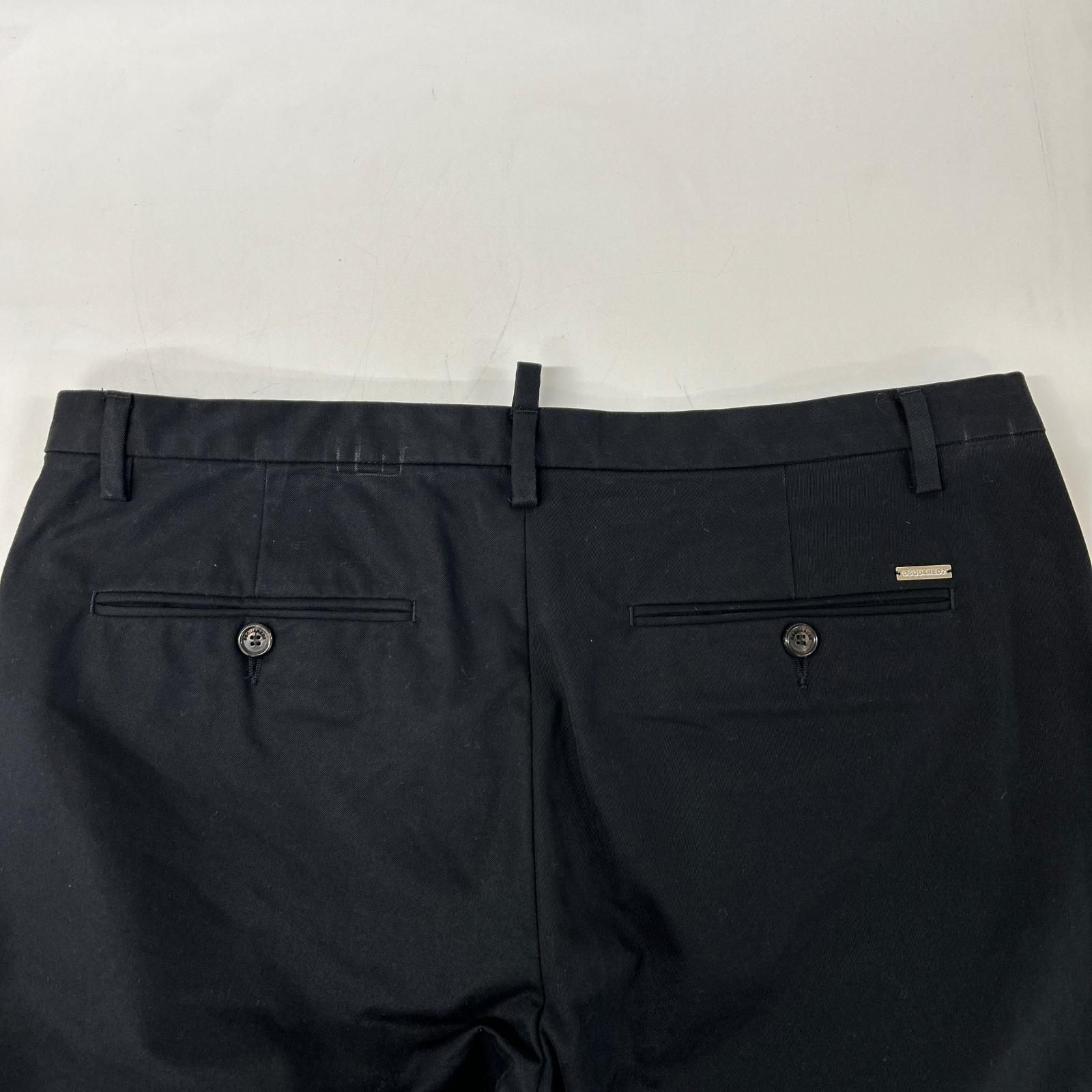 DSQUARED2 ディースクエアード 19SS S74KB0267 ブラック チノ