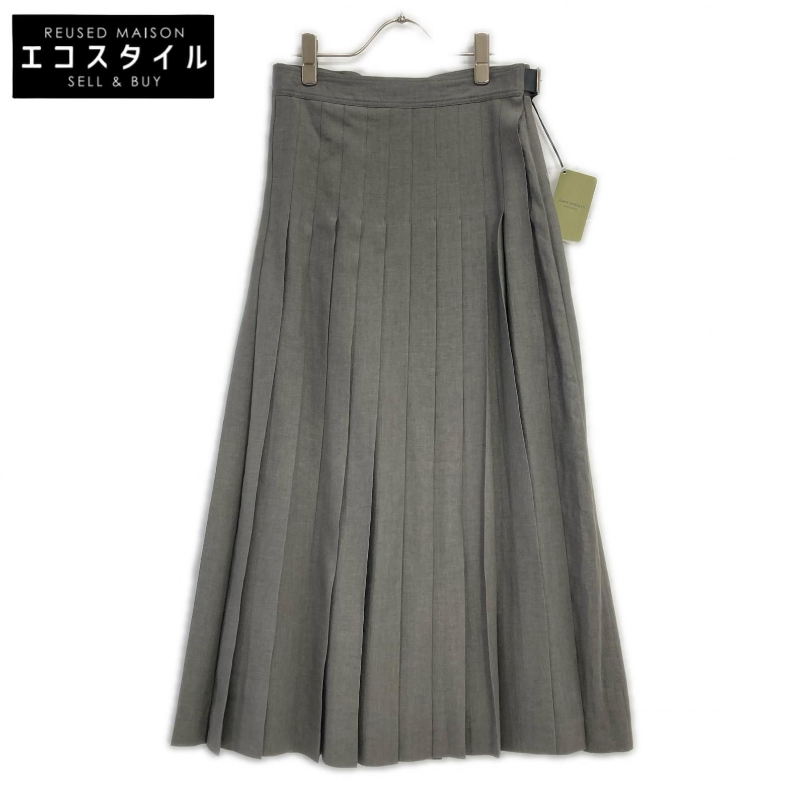 JOHN SMEDLEY ジョンスメドレー A2731FS 309 グレー リネン100