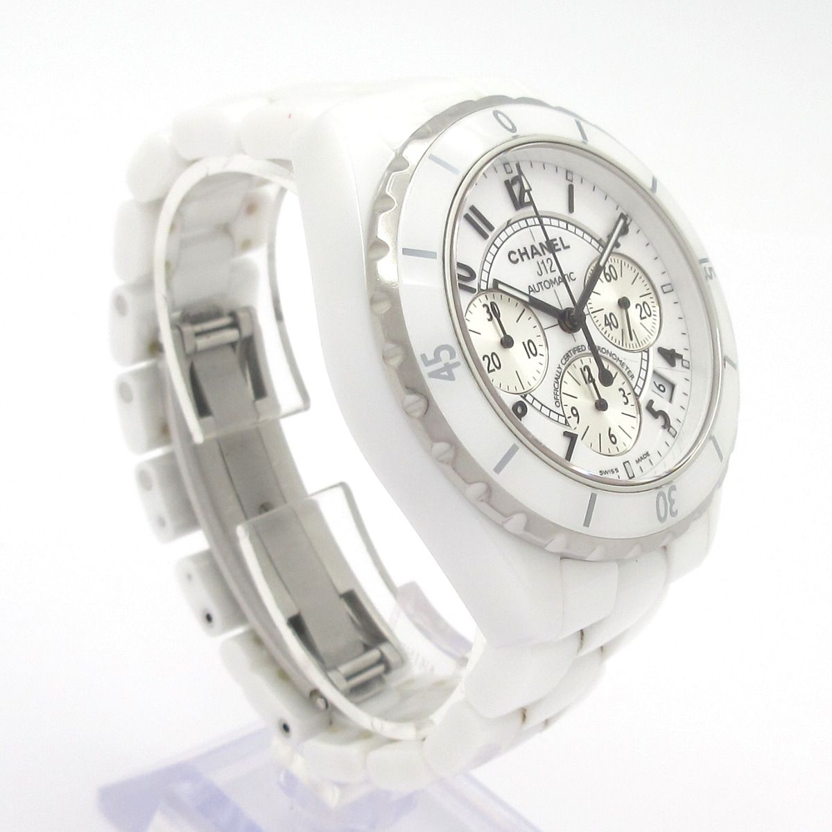 CHANEL(シャネル) 腕時計 J12クロノグラフ H1007 メンズ セラミック