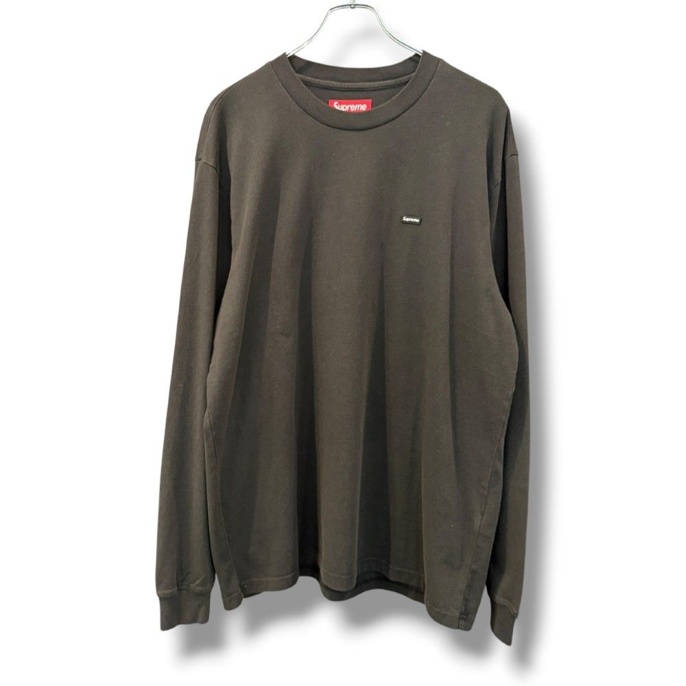 SUPREME 26SS Small Box Logo L/S Tee Mサイズ ブラック - メルカリ