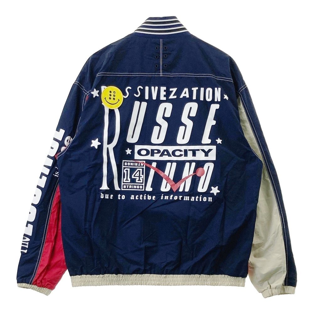 Russeluno ラッセルノ ルチャマスク 裏メッシュ ゴルフ ジャケット サイズ：5 RUSSELUNO ラッセルノ 裏メッシュ ジップジャケット