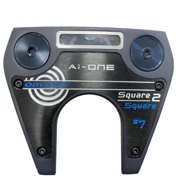 【中古】 オデッセイ Ai-ONE SQUARE 2 SQUARE #7 34インチ パター PT STROKE LAB 90 スチール (フレックスその他) メンズ 男性用 右利き 右用 Bランク ゴルフクラブ