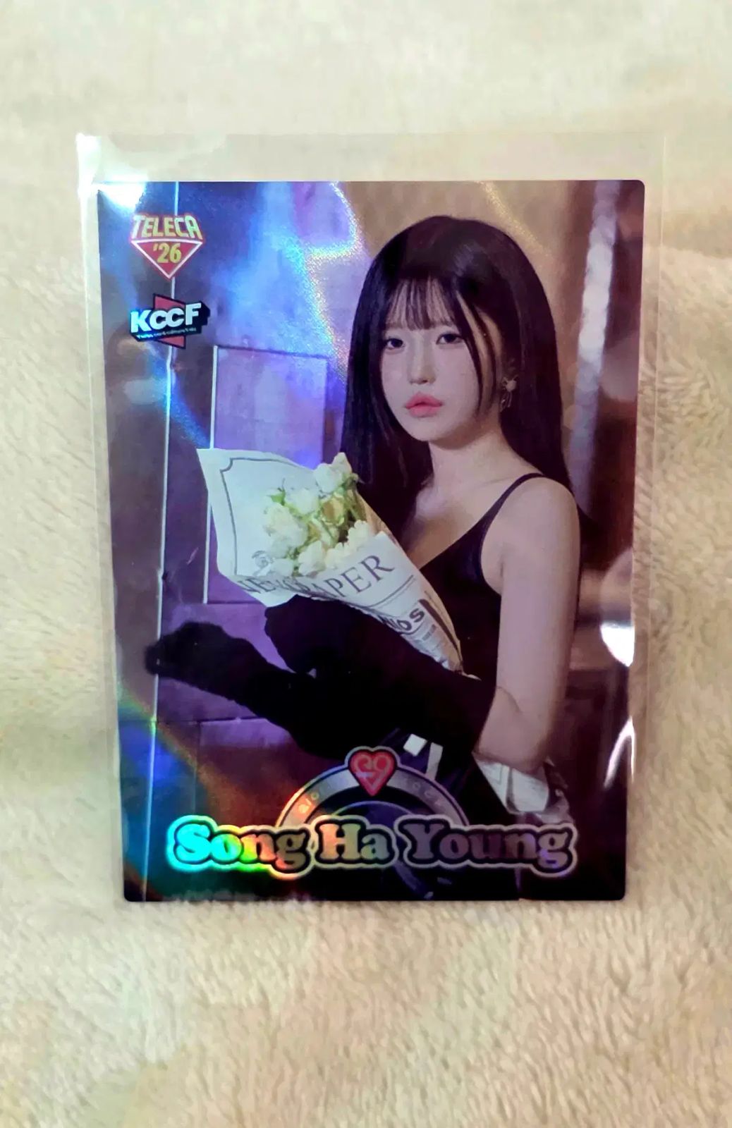 プロミスナイン テレカ ソン・ハヨン KCCF プロモカード_fromis9