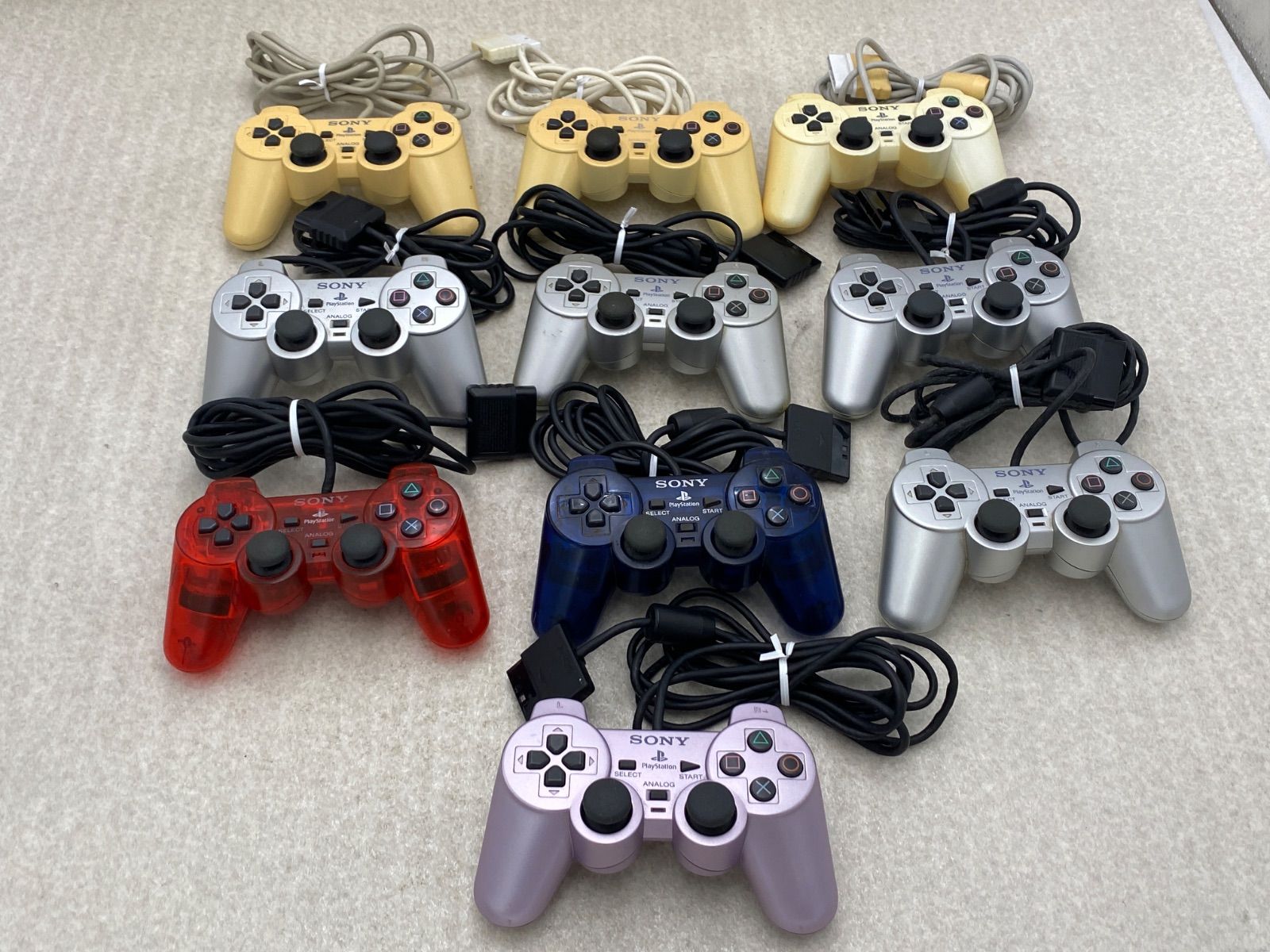 SONY - ﾌﾟﾚｲｽﾃｰｼｮﾝ2.3 ｼﾞｬﾝｸ まとめて ﾏｷﾞｶ SONY プレイステーション2 DualShock 2 コントローラー ジャンク