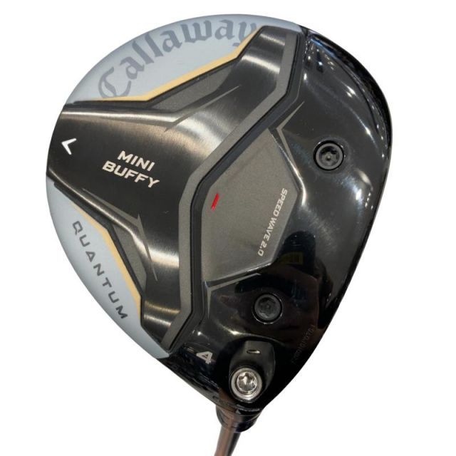  キャロウェイ QUANTUM MINI BUFFY 4W フェアウェイウッド FW 純正特注シャフト (フレックスSR) メンズ 男性用 右利き 右用 Bランク ゴルフクラブ