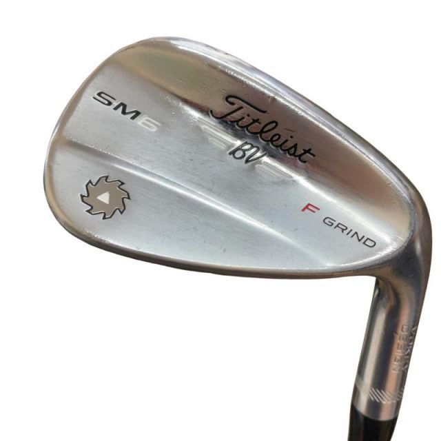 【中古】 タイトリスト VOKEY SPIN MILLED SM6 ツアークロム 52°/12°F ウェッジ WG Dynamic Gold (フレックスS) メンズ 男性用 右利き 右用 Cランク ゴルフクラブ