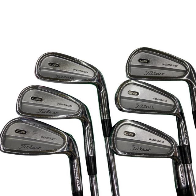 【中古】 タイトリスト Titleist CB 710 6S アイアンセット IR NS PRO 950GH (フレックスS) メンズ 男性用 右利き 右用 Cランク ゴルフクラブ
