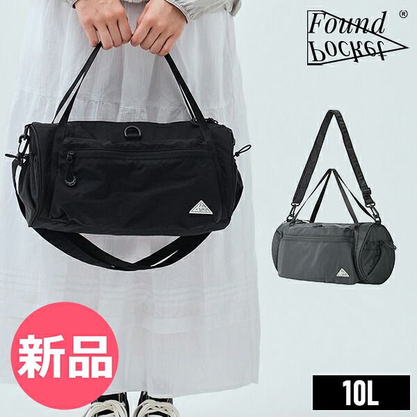 【新品】 ファウンドポケット Found Pocket CONVENIENT DUFFLE BAG コンビニエントダッフルバッグ ミニ 軽量 コンパクト 多収納 ユニセックス お出かけ 街歩き カジュアル ミニ カラー1 [FND-89]