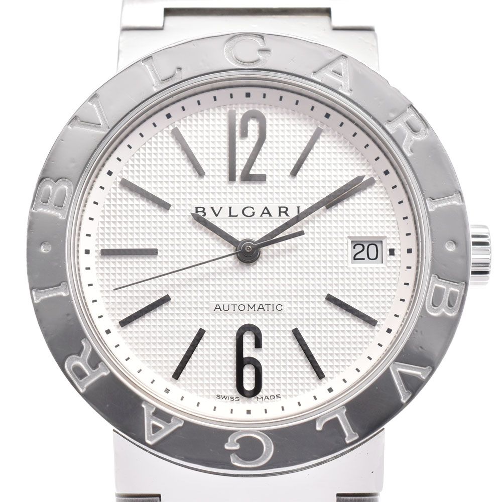 値下 ブルガリ BVLGARI BB38SS AUTO ブルガリブルガリ デイト 自動巻き 