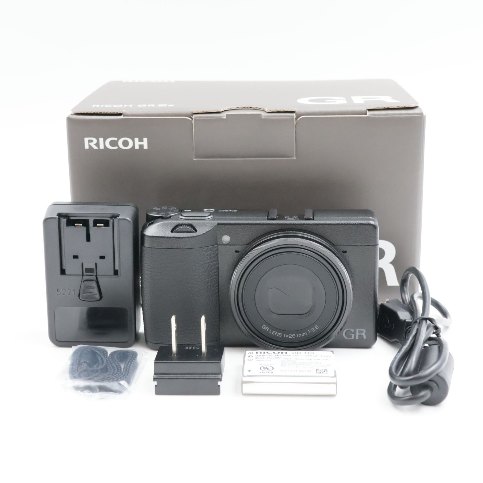 ■シャッター数1429枚！極上品■ RICOH GR IIIx コンパクトデジタルカメラ GR3x リコー