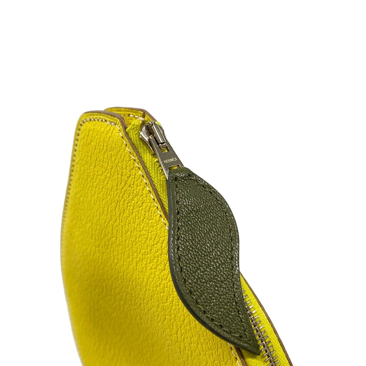 HERMES(エルメス) クラッチバッグ ポシェットシトロン ライム レモン 