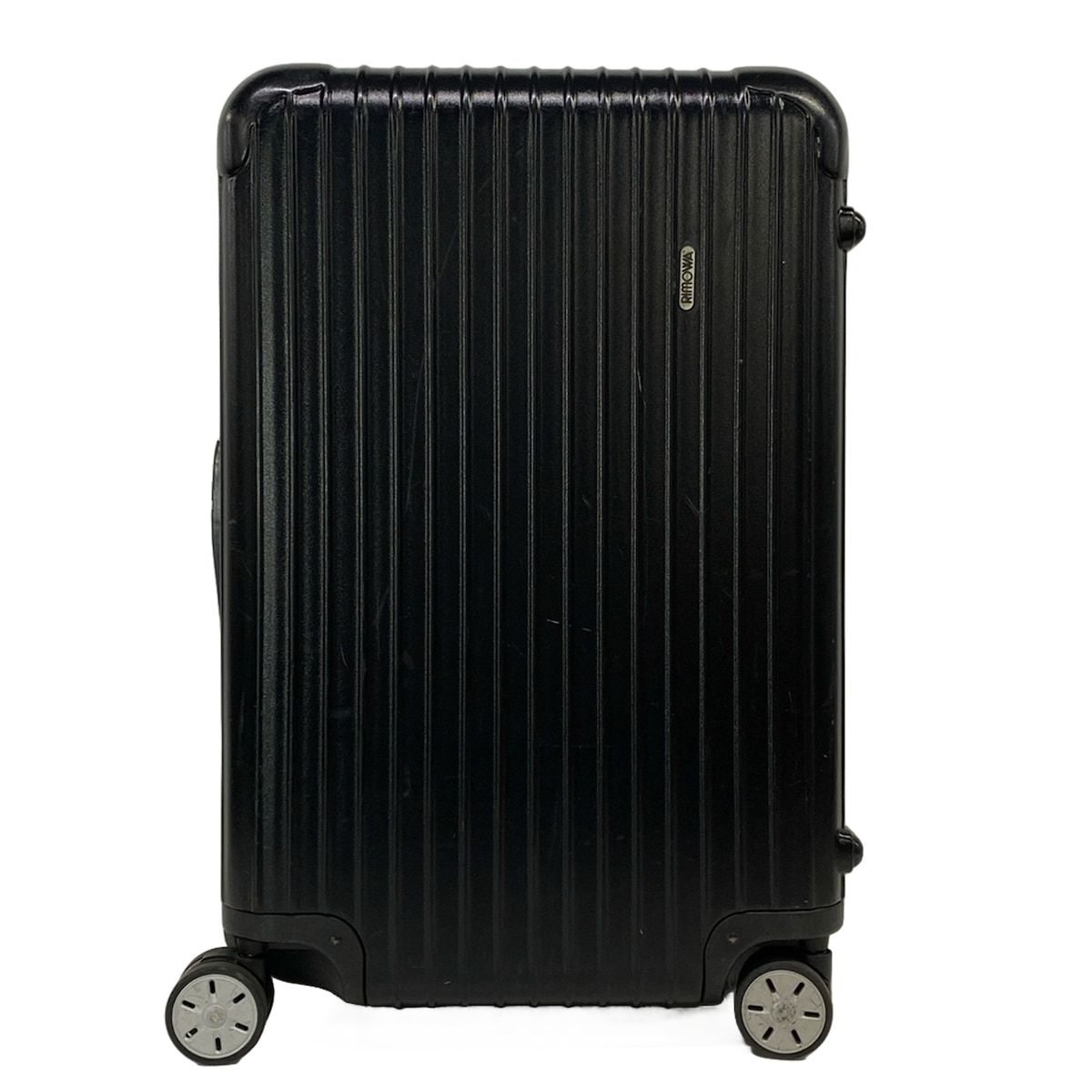 超メルカリ市価格 RIMOWA リモワ キャリーケース ブラック RIMOWA(リモワ) キャリーバッグ エッセンシャルチェックイン M 黒 TSA