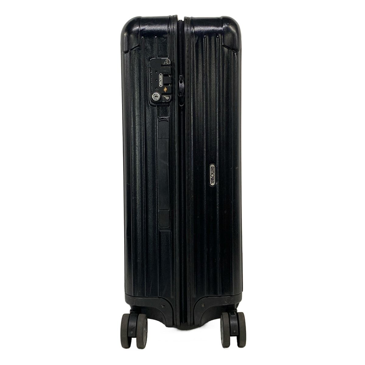 超メルカリ市価格 RIMOWA リモワ キャリーケース ブラック RIMOWA(リモワ) キャリーバッグ エッセンシャルチェックイン M 黒 TSA