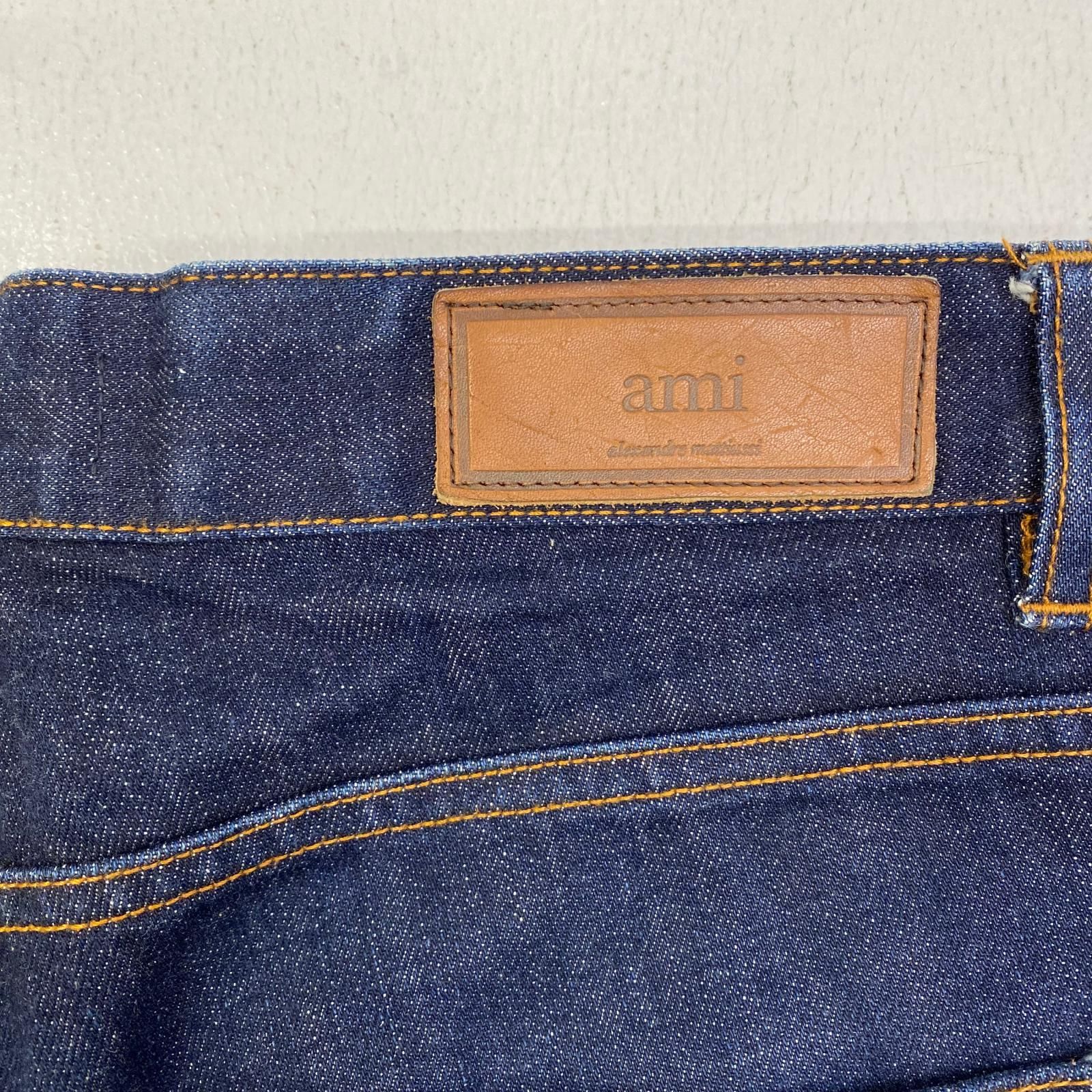 加古川店】 中古 AMI | アミ デニムパンツ Carrott Fit E16D04.60