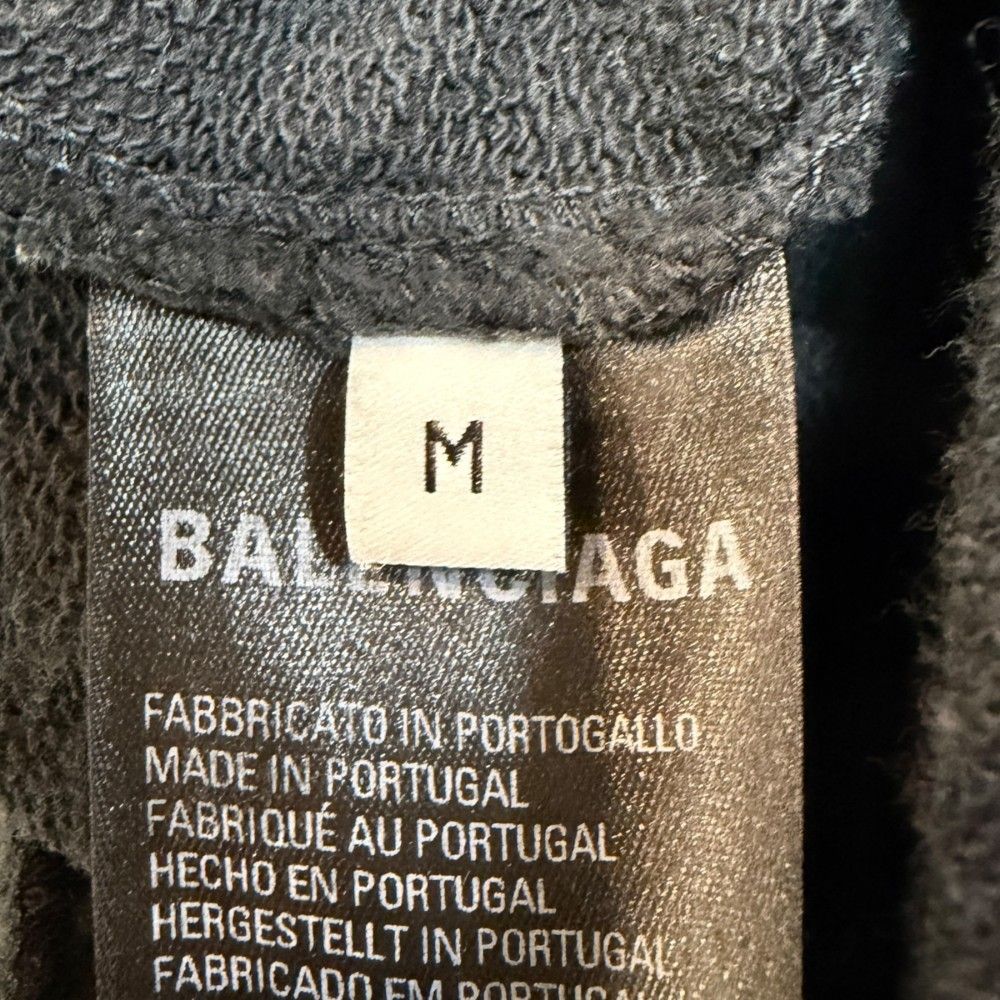 BALENCIAGA BB PARIS ICON スウェットショーツ Mサイズ ブラック