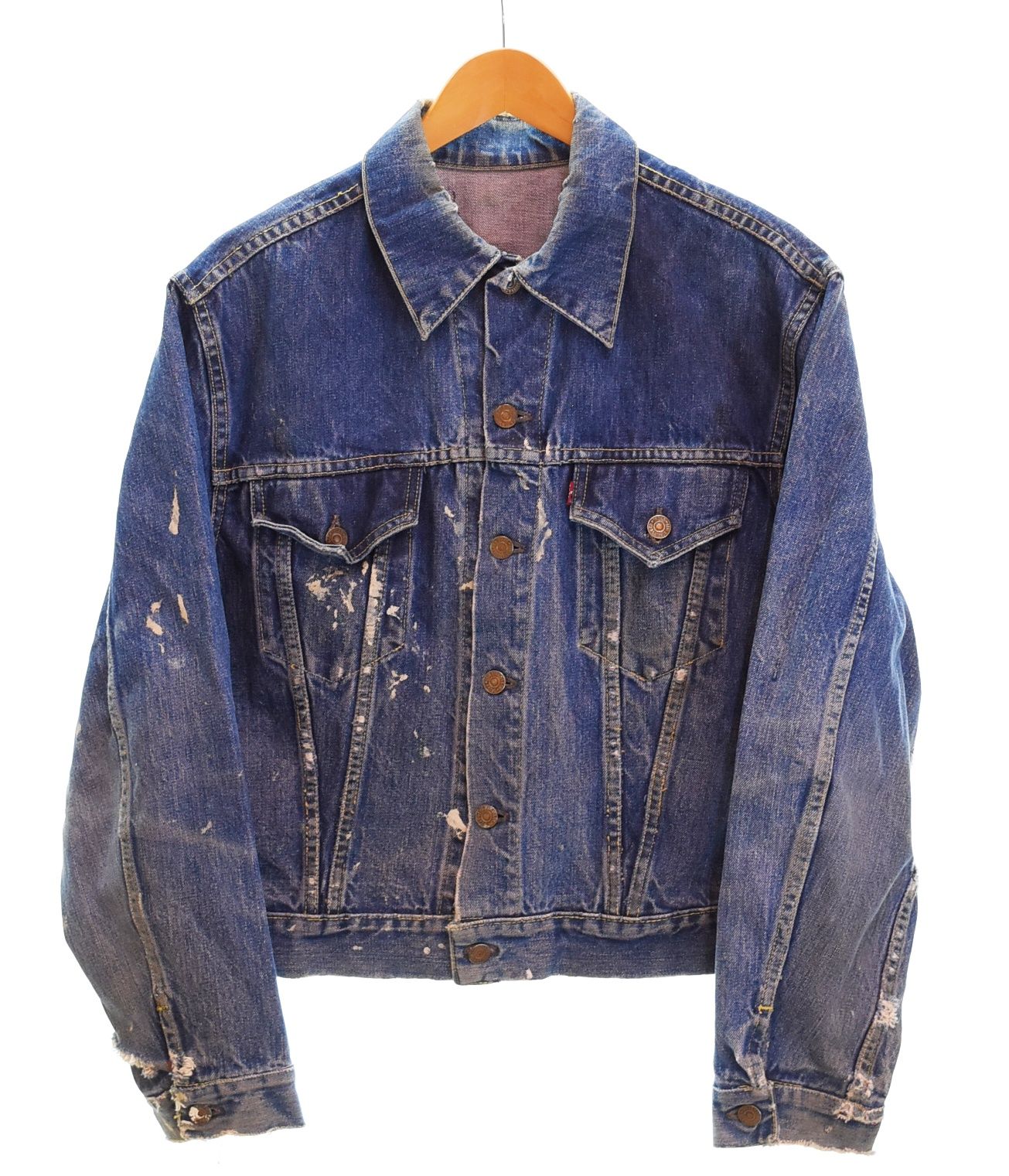 リーバイス Levi's 60s 557 XX 3rd Denim Jacket サード デニム ジャケット Vintage Denim ヴィンテージ デニム ビッグ E 雰囲気系 ジャケット ブルー 103MT-5043