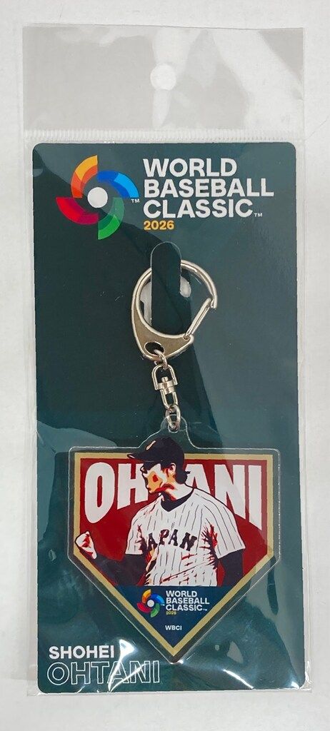 侍ジャパン 2026 WBC 大谷翔平アクリルキーホルダー タグ付 - メルカリ