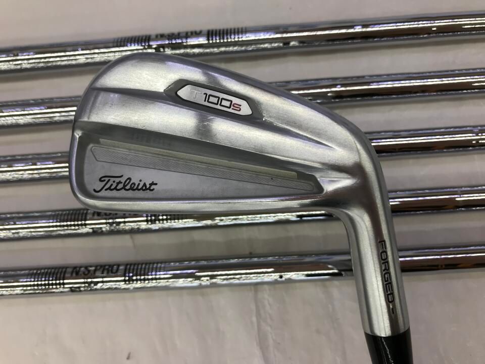 タイトリスト　T100・S 2021　NSプロ105T　Sフレックス　アイアンセット　中古　ゴルフドゥ！荒川沖店【最短即日発送】