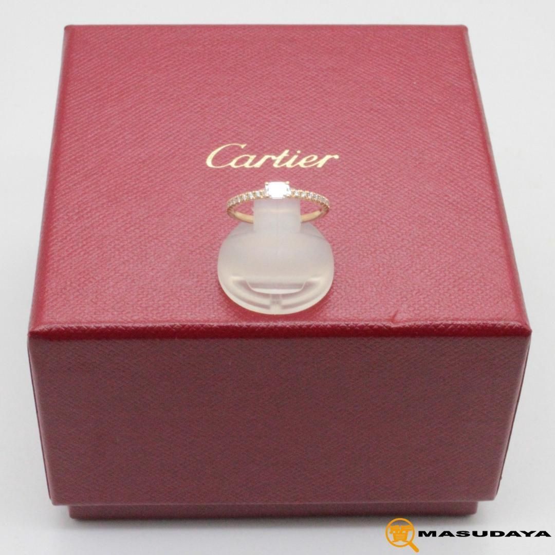 カルティエ エタンセル ドゥ ハーフエタニティ リング Au750/K18PG【美品】