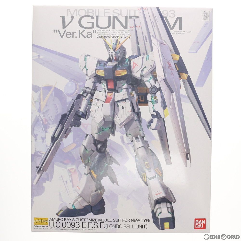 プレミアムデカール無し MG 1/100 RX-93 νガンダム Ver.Ka 機動戦士ガンダム 逆襲のシャア プラモデル(0178604) バンダイ