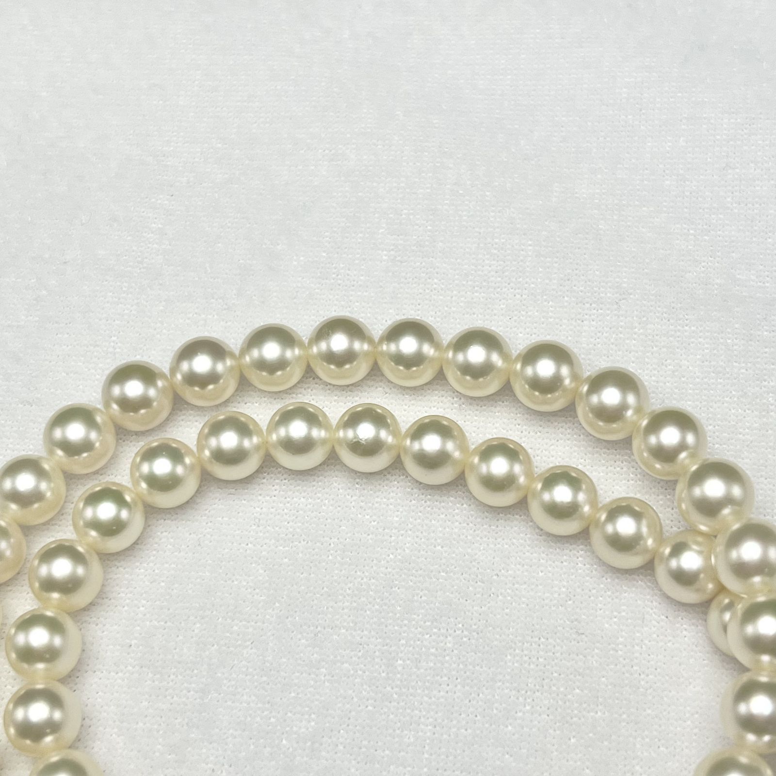 アコヤ真珠 パール ネックレス 7.0mm-7.5mm silver【1886825-0905