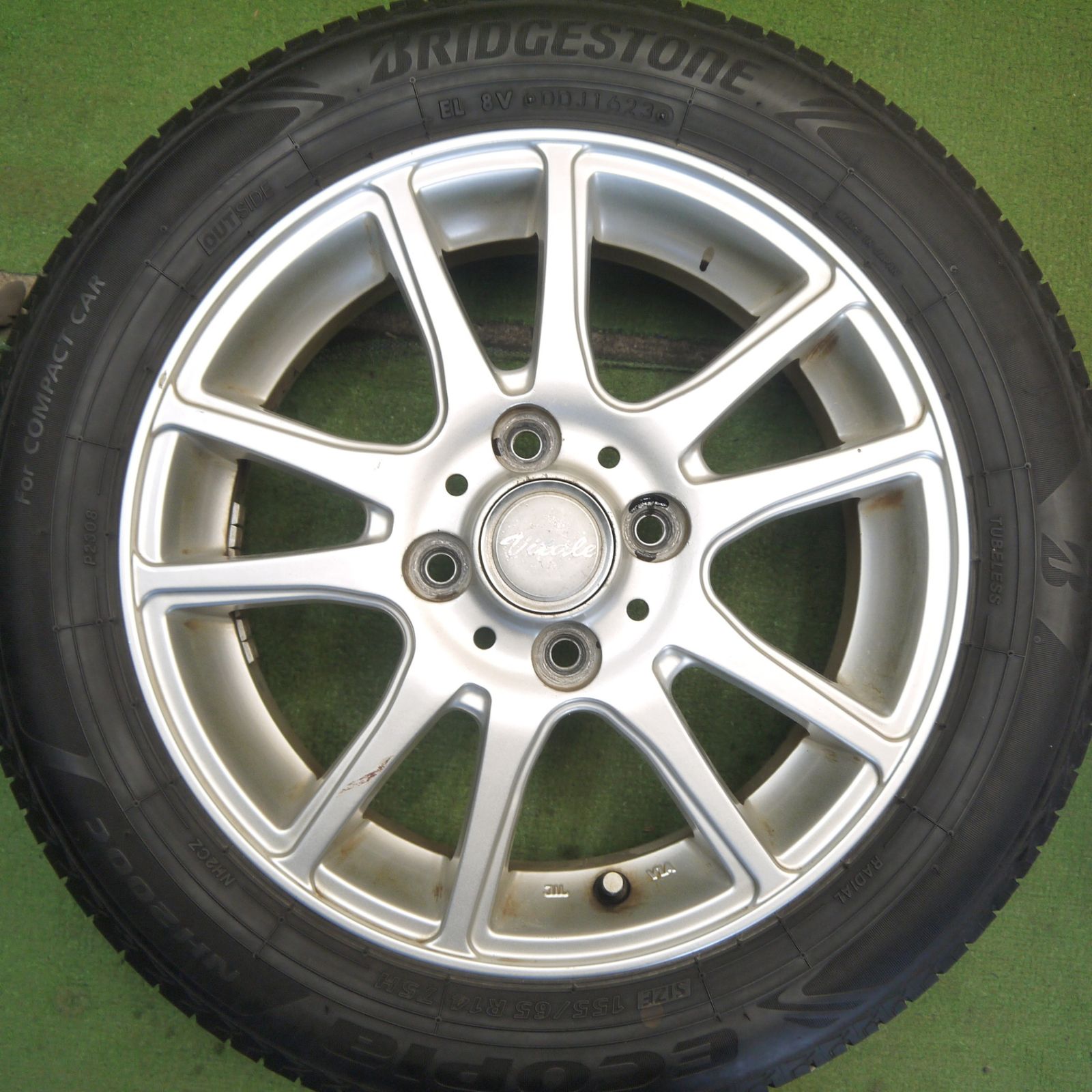 4本価格！23年◎155/65R14 ブリヂストン エコピア NH200C Vitale 社外