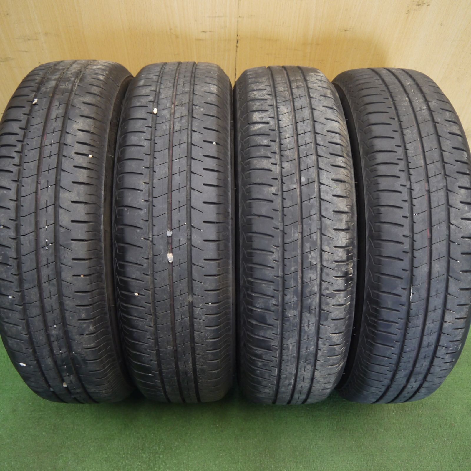 ミ*ー様 155/65R14、ブリジストン・エコピア、ノーマルタイヤ4本中古品、 4本価格！23年◎155/65R14 ブリヂストン エコピア NH200C Vitale 社外