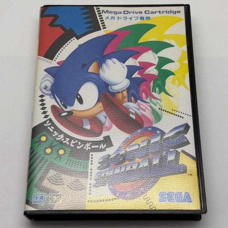 ☆希少 動作良好☆メガドライブ ソニック・スピンボール MD MEGADRIVE