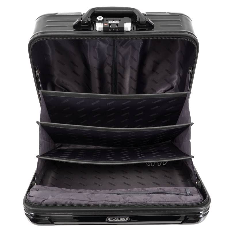 RIMOWA スーツケース 2輪 ブラック サルサ TSAロック リモワ 美品 RIMOWA リモワ サルサデラックス 25L 機内持ち込み 2輪 TSAロック