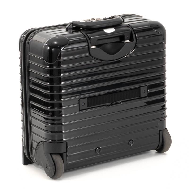 美品!RIMOWA サルサ 2輪ブラック TSA 機内持込 黒 美品 RIMOWA リモワ サルサデラックス 25L 機内持ち込み 2輪 TSAロック
