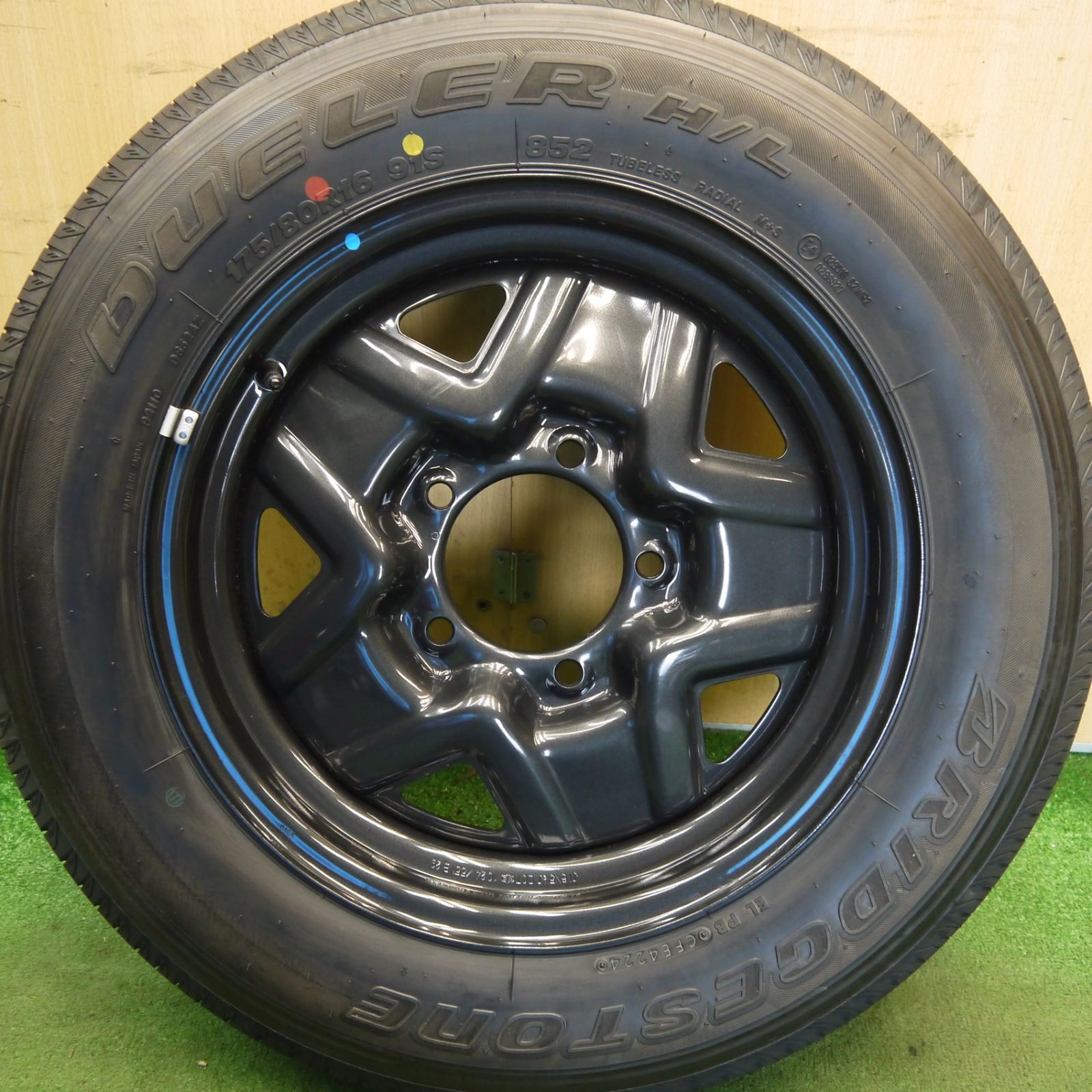 未使用！24年！1本◎スズキ JB64 ジムニー 純正 スチール 175/80R16