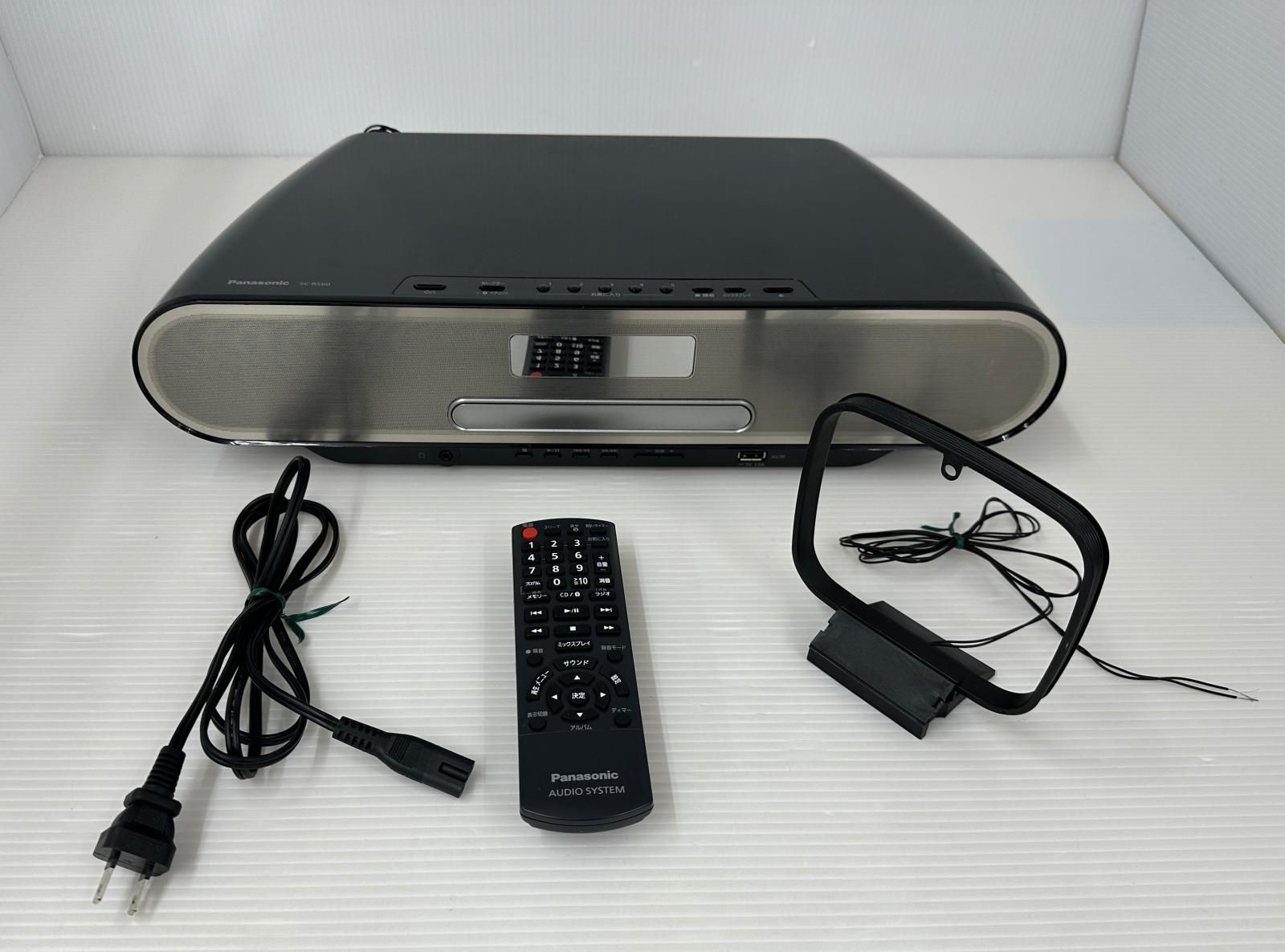中古品】Panasonic パナソニック コンパクトステレオシステム SC-RS60