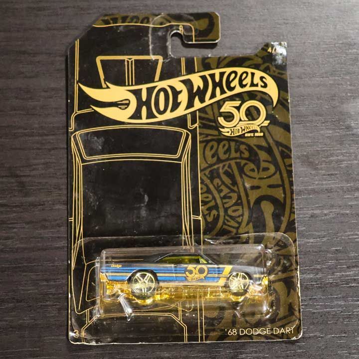 中古 ホットウィール 50周年記念 '68 ダッジ・ダート Hot Wheels 50th
