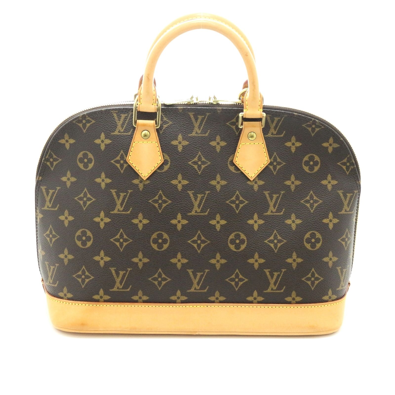 LOUIS VUITTON ルイ・ヴィトン アルマ M51130 ハンドバッグ モノグラムキャンバス/レザー ブラウン レディース【中古】473