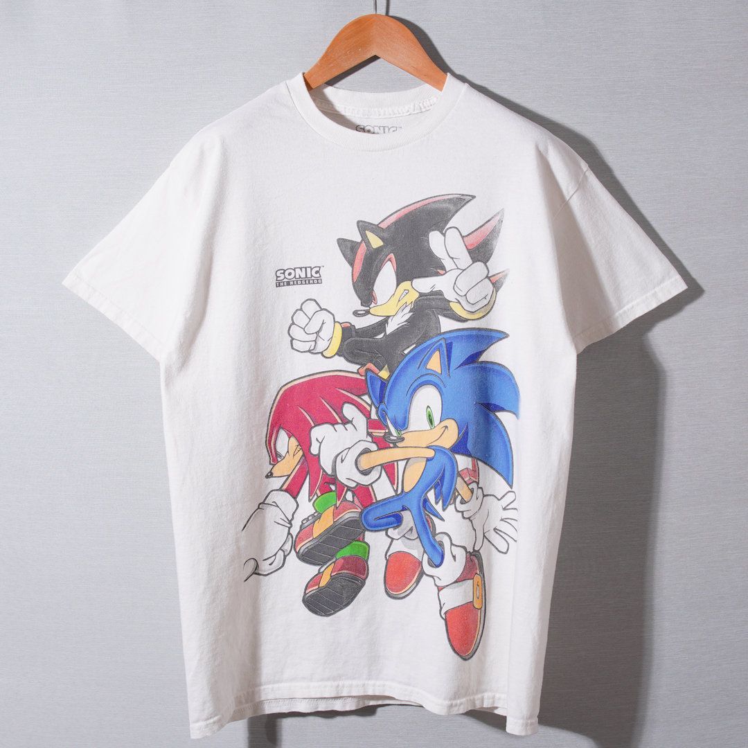 セガ SEGA ソニック Sonic Tシャツ M ホワイト ソニック ザ ヘッジ