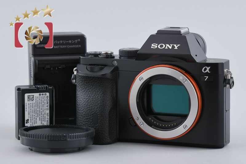 【中古】SONY ソニー α7 ILCE-7 ミラーレス一眼カメラ シャッター回数僅少 多言語対応