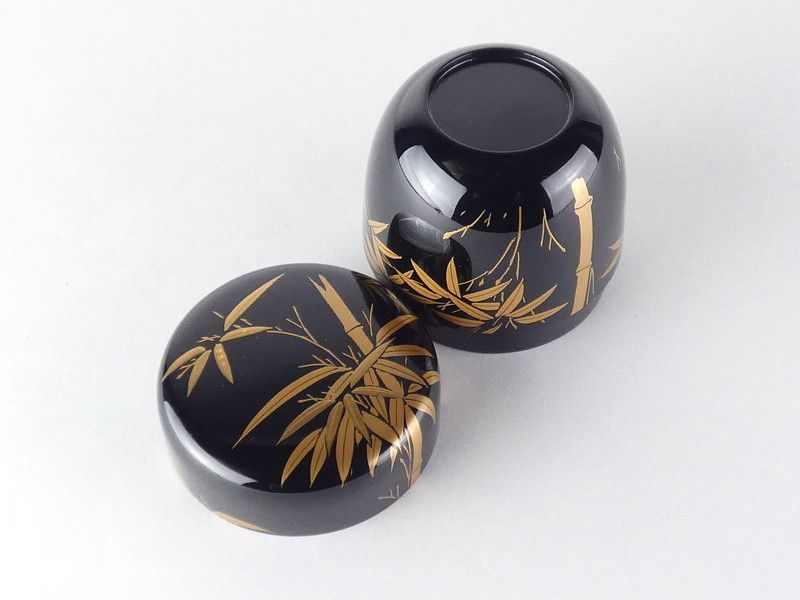 輪島塗 藤八屋 竹 棗 共箱 保証品 茶道具 R(tn10) - メルカリ