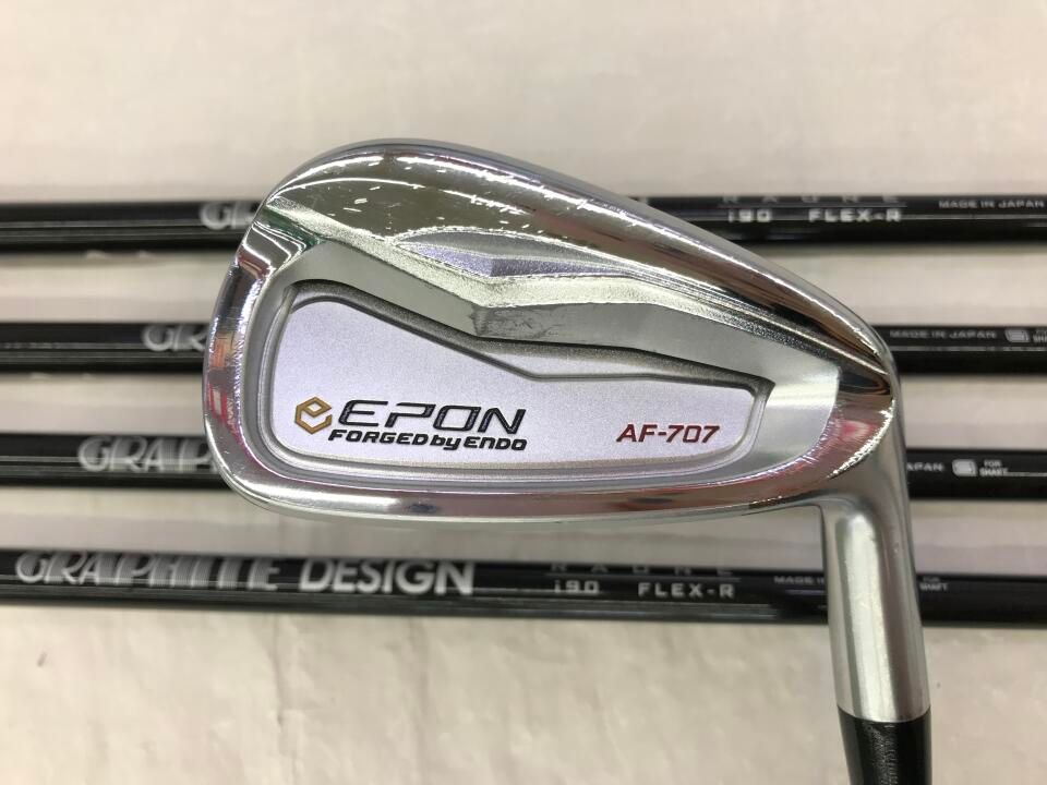 エポン　AF-707　RAUNE i90　Rフレックス　アイアンセット　中古　ゴルフドゥ！荒川沖店【最短即日発送】 76,879円