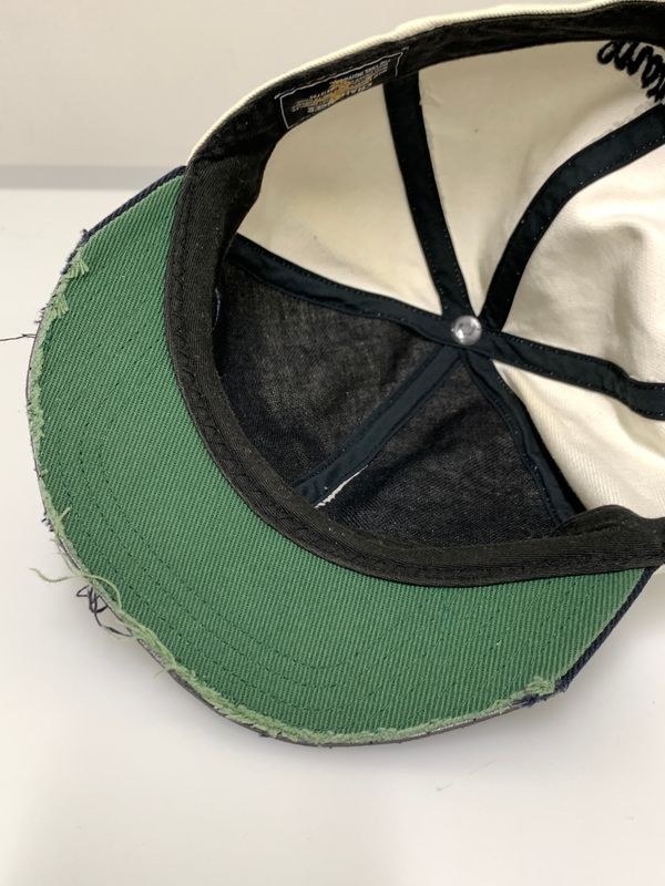 現状渡し品】 CHALLENGER チャレンジャー FISH LOGO CAP 初期 ツバ切り