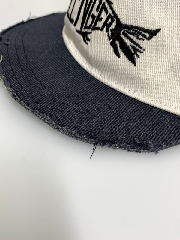 現状渡し品】 CHALLENGER チャレンジャー FISH LOGO CAP 初期 ツバ切り