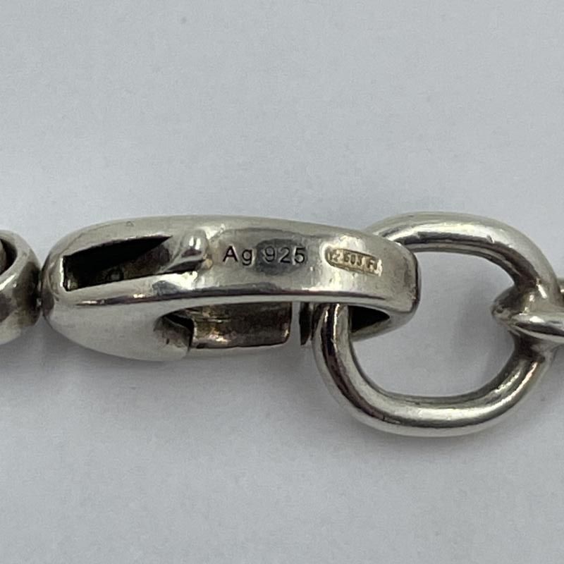 中古】GUCCI インターロッキングG ネックレス シルバー925 グッチ[24