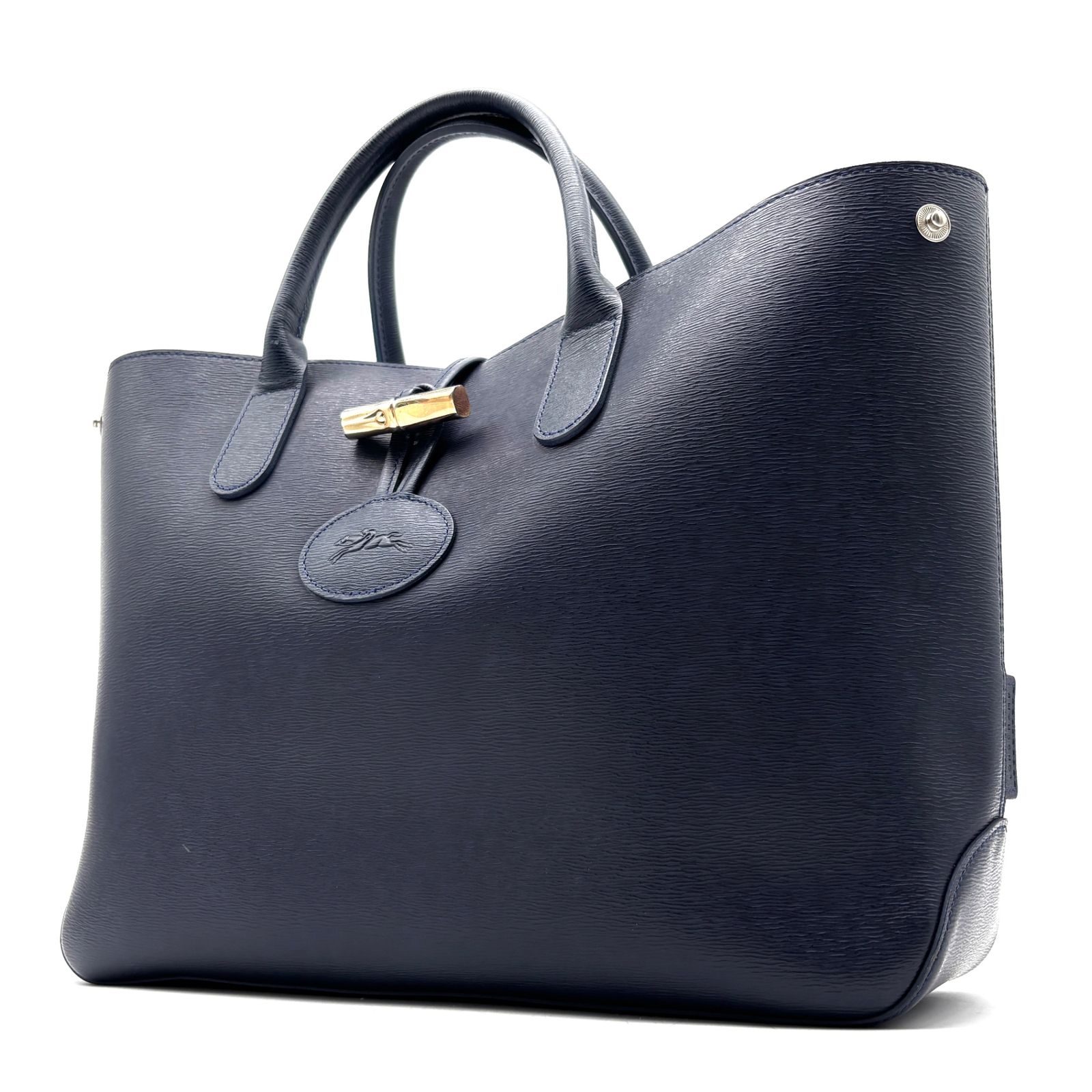 極美品 ロンシャン LONGCHAMP ロゾ トートバッグ ハンドバッグ レザー 